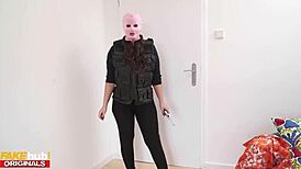 Dangerous Hot Babe with Big Tits and Ass Invades College Room for Squirting Orgasms!