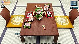 Sunshine Love Part 27 - Blonde Hentai Babe Rides Monster Cock on Beach