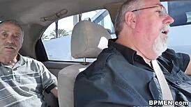 Akira Shell gets bent over and fucked by old guy while grandpa watches in shock