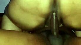 Married aunty hungers for my cock while riding hard