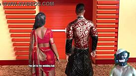 Grandma’s house! Arab girl craves my cock now