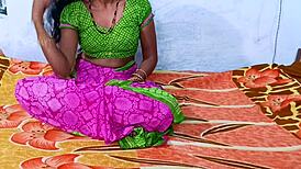 Desihotcouple - Indian Village Wife Gets Full Nude Massage With Veggie Play In Bedroom.