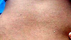 Preta do cu guloso devours blowjobs in lingerie