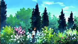 Anime Teen Plays with Toys