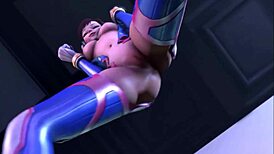 d va gets her ass pounded in double penetration action, it's the best scene ever