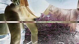 dogging - mi marido se folla a la mujer de un hombre maduro frente a mí, ¿te unes?