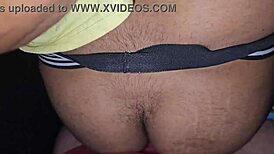 Two guys fuck my ass in the sex club