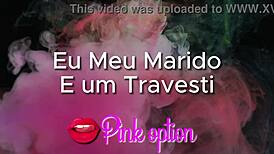 Husband and Transvestite Explore Erotic Tales Together