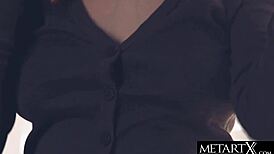 hey, wanna see this beauty with big natural tits strip and touch herself?