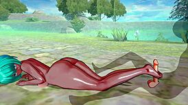 3D Anime Cartoon Fantasy With Huge Ass And Big Tits