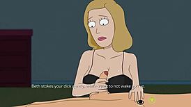 Parodi Rick and Morty dengan Antics Liar Beth yang Dihasilkan AI