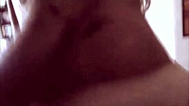 Amateur couple's steamy hotel blowjob on vacation