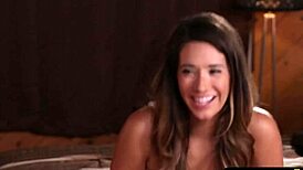 yo, watch these glamour lesbians pole dancing and getting dirty together! 🔥