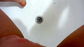 Pissing Milf in Bath Compilation with Close-Up Fetish Shots