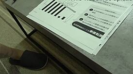 I-I can’t believe my female boss turned me into a masochist with her footjob... ugh!