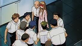 Anime Characters in Sorority Gathering