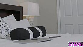 Stepsisters Devour Boss’s Monster Cock, Licking from Balls to Tip in Wild Threesome