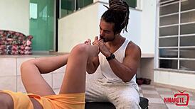 teen 18+ licking footjob sensual pussy muscular sucking amateurs fucking feet