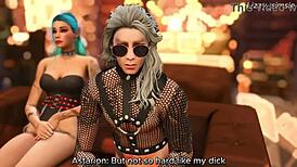 Rockstar Astarion and Halsin Double Penetrate Horny Tav in 3D Animation