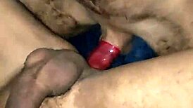 guy strips and rips clothes in gay cfnm scene