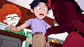 just chilling with meru the succubus in full ova 1-5 hentai action