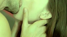 Teen Couple Enjoys Intimate Moments