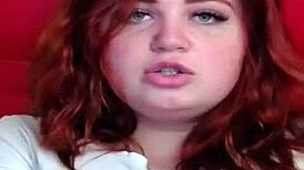 Russian Pawg Redhead Dances With Natural Big Ass