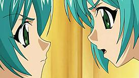 Twin uncensored hentai got me hyped with a wild 3some action! 😍