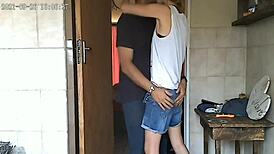 Damn, spycam caught my husband banging the 18-year-old neighbor girl!