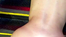 colombian model gets oily pov facial in first casting