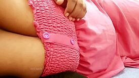 Indian college coed shows off her big sexy boobs