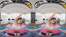 Virtual Porn Yoga Slut Violet Gems Craves Cock