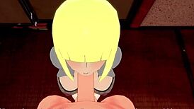uh, samui givin’ blowjob in naruto pov, full on fantasyking3