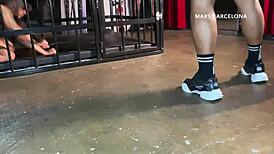 Muscle Top Viktor Rom Dominates With Bareback Creampie In Gay Club