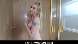 Finally, my stepdaughter Lexi Lore says yes to banging me hard