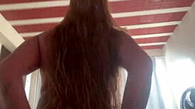 Married Blonde Woman Screams Loudly Asking To Stop The Action