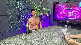 Smell Chats with Pedro Caliente in a Spicy Brazilian Encounter