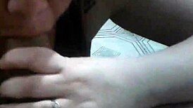 Wow, she's sucking so deep and hard, making me explode!