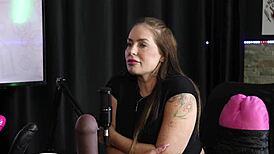 Francis Simas Excites Presenter with Ass and Blowjob