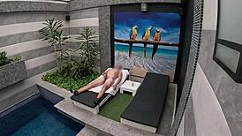 room service girl blows me in private