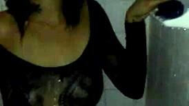 brook starr toys long dick in shower