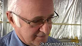 i'm the euro teen fucking that senior guy hard.