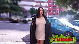 Nelia arrives without underwear, expecting something exciting