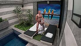 room service girl blows me in private