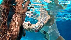 i slam'd that hot teen 18+ amatuer with my bbc black dik underwater