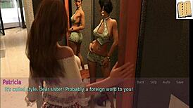 Wife and Stepmother in Intense Erotic Game