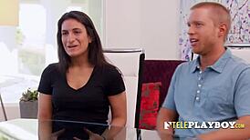 swinger couples get wild in the red room orgy.