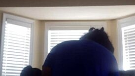 White Girl Taps Out Fast from Boogie's Hardcore Doggystyle Interracial Fuck