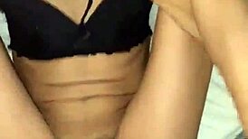 skinny latina meredi struggles with huge cock in homemade fuck