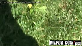 Euro Teen Isabella Christyn Paid to Fuck Near Gym